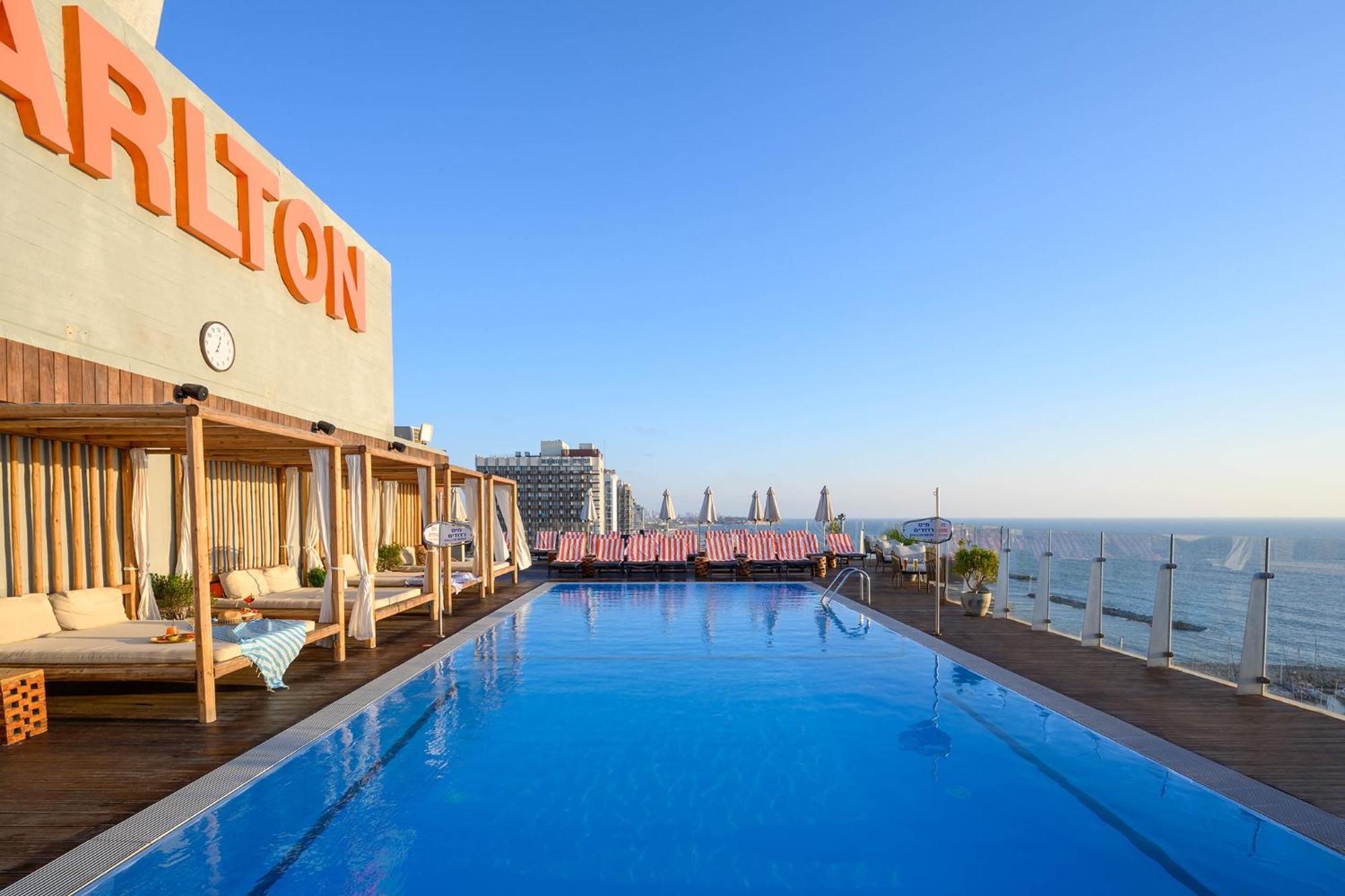 Carlton Tel Aviv Hotel - Luxury On The Beach Exterior foto Hilton Tel Aviv